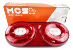 Par Lanterna Traseira Randon Led Caminhão Carreta 12v 24v - Imagem 4