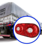 Par Lanterna Traseira Randon Led Caminhão Carreta 12v 24v - Imagem 2